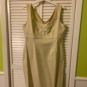 Antonio Melani Light Green Sleeveless Dress